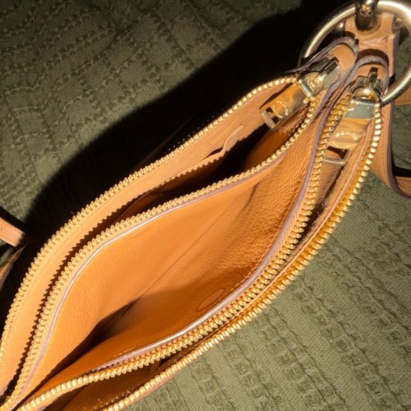 Coach Mia Tan Leather Crossbody Bag - Picture 5 of 6